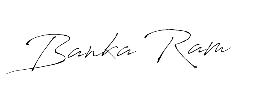 Once you've used our free online signature maker to create your best signature Antro_Vectra style, it's time to enjoy all of the benefits that Banka Ram name signing documents. Banka Ram signature style 6 images and pictures png