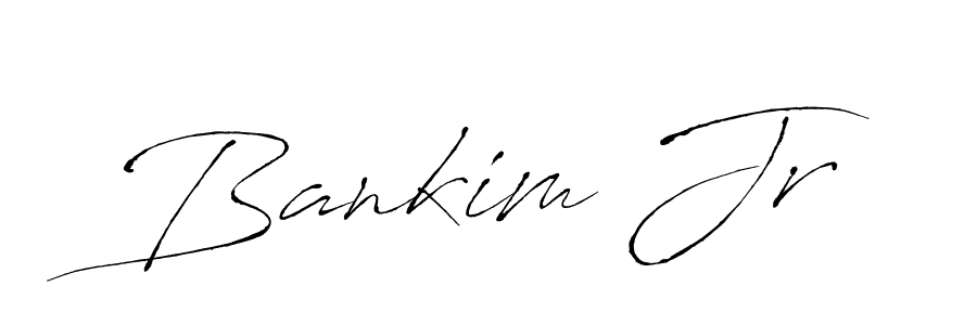 Use a signature maker to create a handwritten signature online. With this signature software, you can design (Antro_Vectra) your own signature for name Bankim Jr. Bankim Jr signature style 6 images and pictures png