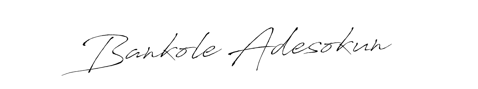 Use a signature maker to create a handwritten signature online. With this signature software, you can design (Antro_Vectra) your own signature for name Bankole Adesokun. Bankole Adesokun signature style 6 images and pictures png