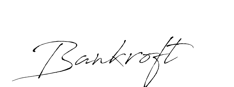 Make a beautiful signature design for name Bankroft. With this signature (Antro_Vectra) style, you can create a handwritten signature for free. Bankroft signature style 6 images and pictures png