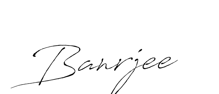 Make a beautiful signature design for name Banrjee. Use this online signature maker to create a handwritten signature for free. Banrjee signature style 6 images and pictures png