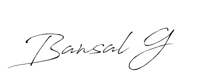 This is the best signature style for the Bansal G name. Also you like these signature font (Antro_Vectra). Mix name signature. Bansal G signature style 6 images and pictures png