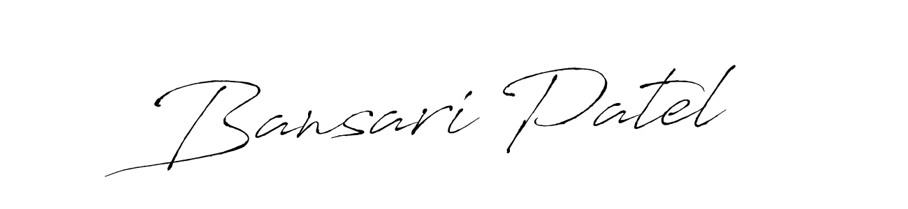 Make a beautiful signature design for name Bansari Patel. Use this online signature maker to create a handwritten signature for free. Bansari Patel signature style 6 images and pictures png