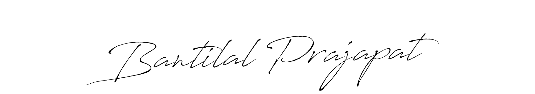 How to make Bantilal Prajapat signature? Antro_Vectra is a professional autograph style. Create handwritten signature for Bantilal Prajapat name. Bantilal Prajapat signature style 6 images and pictures png