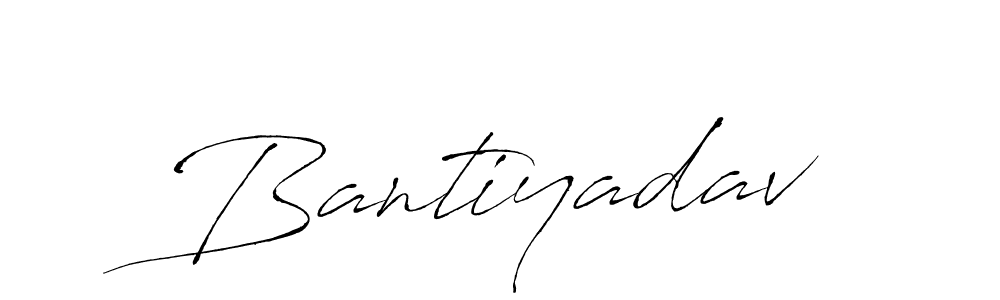 Also You can easily find your signature by using the search form. We will create Bantiyadav name handwritten signature images for you free of cost using Antro_Vectra sign style. Bantiyadav signature style 6 images and pictures png