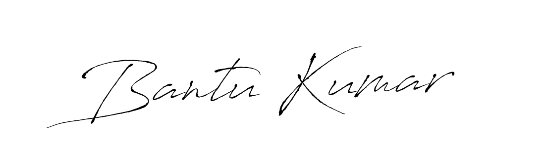 Also we have Bantu Kumar name is the best signature style. Create professional handwritten signature collection using Antro_Vectra autograph style. Bantu Kumar signature style 6 images and pictures png