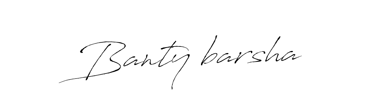 Make a beautiful signature design for name Banty±barsha. Use this online signature maker to create a handwritten signature for free. Banty±barsha signature style 6 images and pictures png