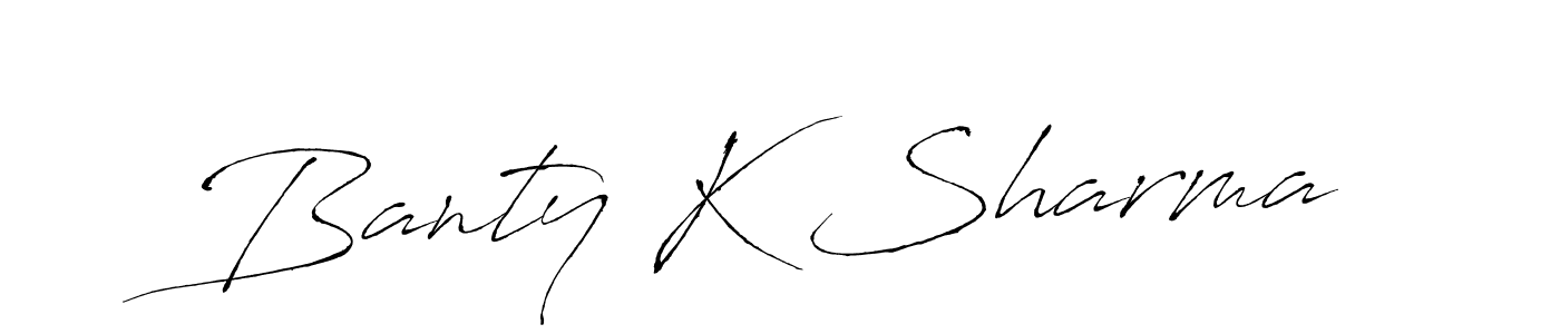 Best and Professional Signature Style for Banty K Sharma. Antro_Vectra Best Signature Style Collection. Banty K Sharma signature style 6 images and pictures png