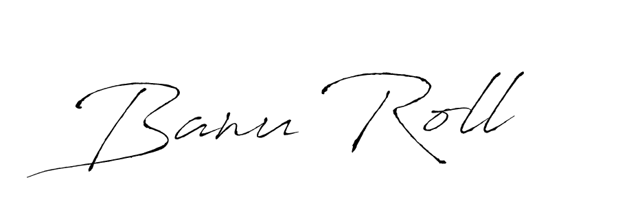 Similarly Antro_Vectra is the best handwritten signature design. Signature creator online .You can use it as an online autograph creator for name Banu Roll. Banu Roll signature style 6 images and pictures png