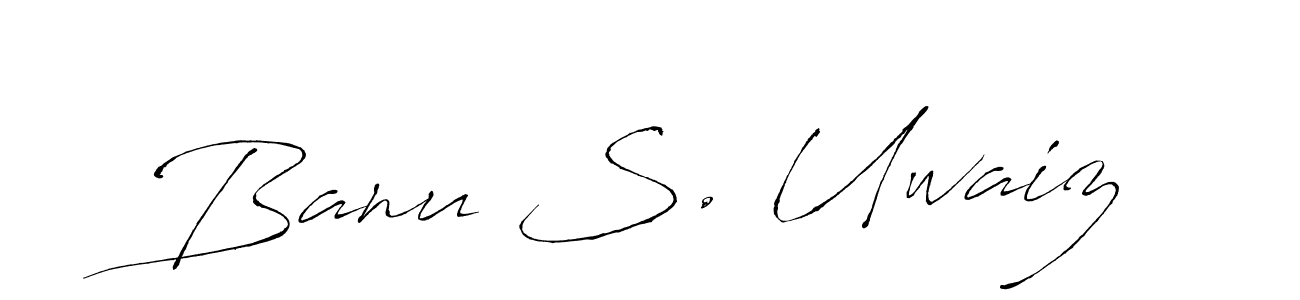 Here are the top 10 professional signature styles for the name Banu S. Uwaiz. These are the best autograph styles you can use for your name. Banu S. Uwaiz signature style 6 images and pictures png