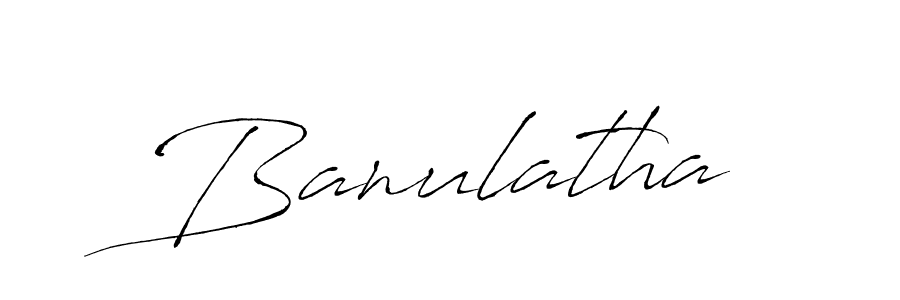 You should practise on your own different ways (Antro_Vectra) to write your name (Banulatha) in signature. don't let someone else do it for you. Banulatha signature style 6 images and pictures png