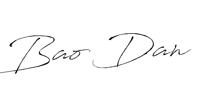 Create a beautiful signature design for name Bao Dan. With this signature (Antro_Vectra) fonts, you can make a handwritten signature for free. Bao Dan signature style 6 images and pictures png