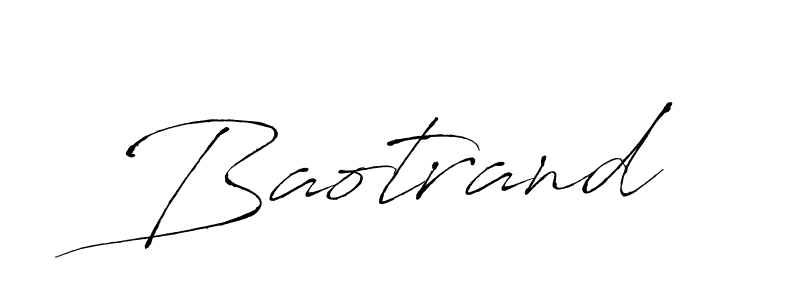 The best way (Antro_Vectra) to make a short signature is to pick only two or three words in your name. The name Baotrand include a total of six letters. For converting this name. Baotrand signature style 6 images and pictures png