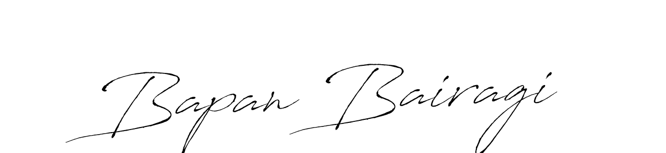 Use a signature maker to create a handwritten signature online. With this signature software, you can design (Antro_Vectra) your own signature for name Bapan Bairagi. Bapan Bairagi signature style 6 images and pictures png