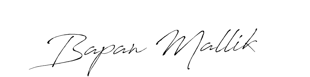 Also You can easily find your signature by using the search form. We will create Bapan Mallik name handwritten signature images for you free of cost using Antro_Vectra sign style. Bapan Mallik signature style 6 images and pictures png