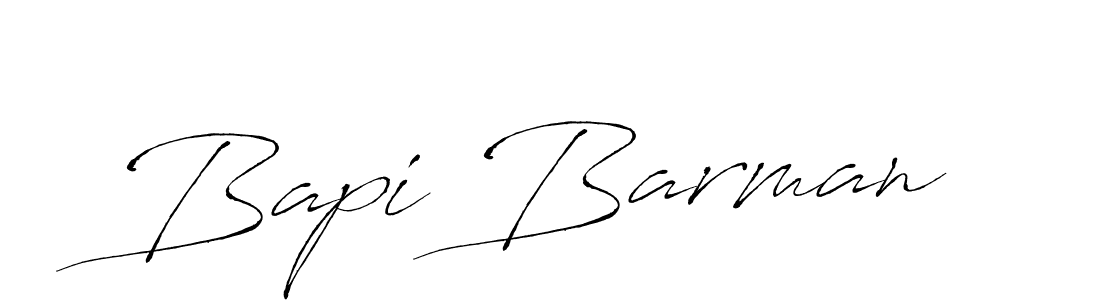 You should practise on your own different ways (Antro_Vectra) to write your name (Bapi Barman) in signature. don't let someone else do it for you. Bapi Barman signature style 6 images and pictures png