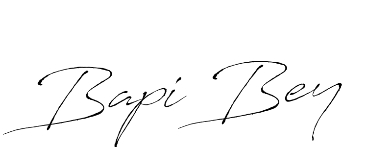 You should practise on your own different ways (Antro_Vectra) to write your name (Bapi Bey) in signature. don't let someone else do it for you. Bapi Bey signature style 6 images and pictures png