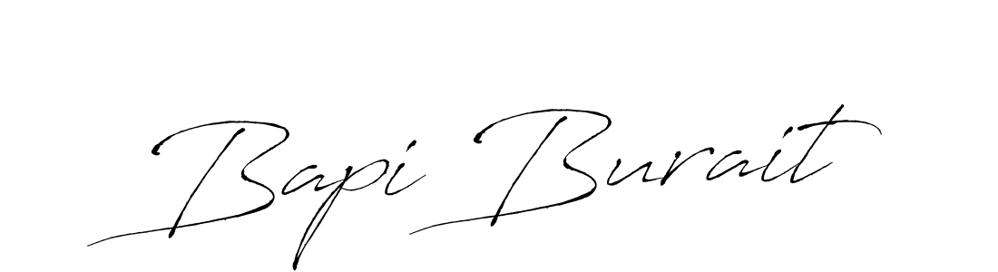 Also You can easily find your signature by using the search form. We will create Bapi Burait name handwritten signature images for you free of cost using Antro_Vectra sign style. Bapi Burait signature style 6 images and pictures png
