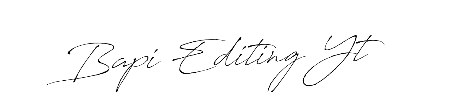 See photos of Bapi Editing Yt official signature by Spectra . Check more albums & portfolios. Read reviews & check more about Antro_Vectra font. Bapi Editing Yt signature style 6 images and pictures png