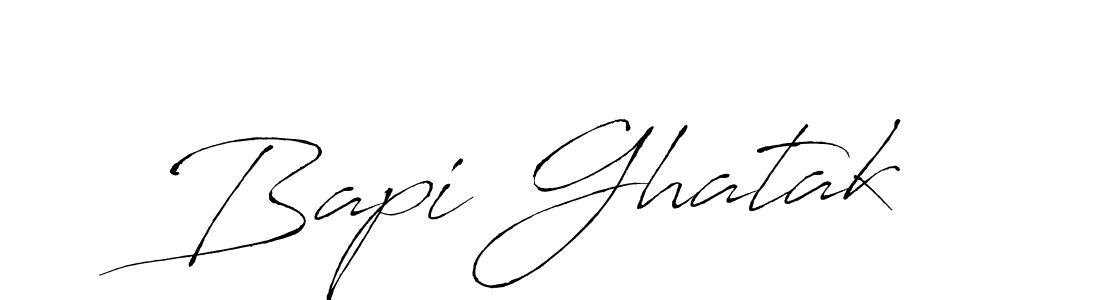 The best way (Antro_Vectra) to make a short signature is to pick only two or three words in your name. The name Bapi Ghatak include a total of six letters. For converting this name. Bapi Ghatak signature style 6 images and pictures png