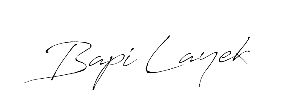 The best way (Antro_Vectra) to make a short signature is to pick only two or three words in your name. The name Bapi Layek include a total of six letters. For converting this name. Bapi Layek signature style 6 images and pictures png
