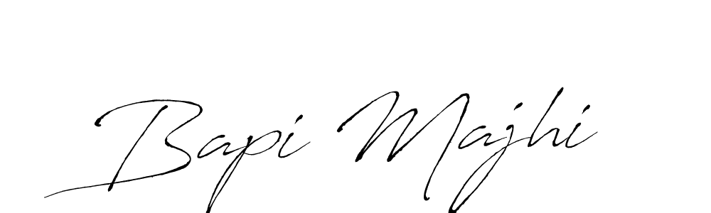 Also You can easily find your signature by using the search form. We will create Bapi Majhi name handwritten signature images for you free of cost using Antro_Vectra sign style. Bapi Majhi signature style 6 images and pictures png