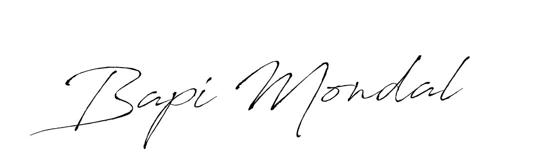 Similarly Antro_Vectra is the best handwritten signature design. Signature creator online .You can use it as an online autograph creator for name Bapi Mondal. Bapi Mondal signature style 6 images and pictures png