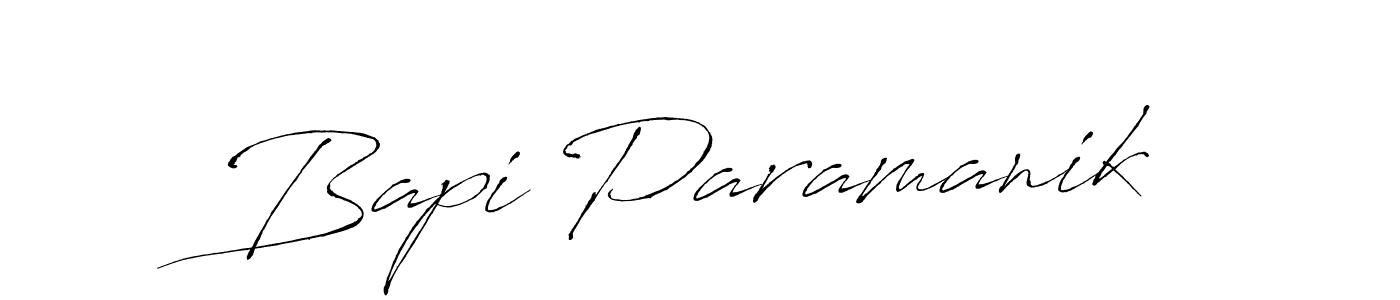 Make a short Bapi Paramanik signature style. Manage your documents anywhere anytime using Antro_Vectra. Create and add eSignatures, submit forms, share and send files easily. Bapi Paramanik signature style 6 images and pictures png