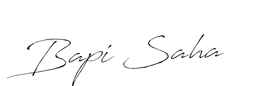 You should practise on your own different ways (Antro_Vectra) to write your name (Bapi Saha) in signature. don't let someone else do it for you. Bapi Saha signature style 6 images and pictures png