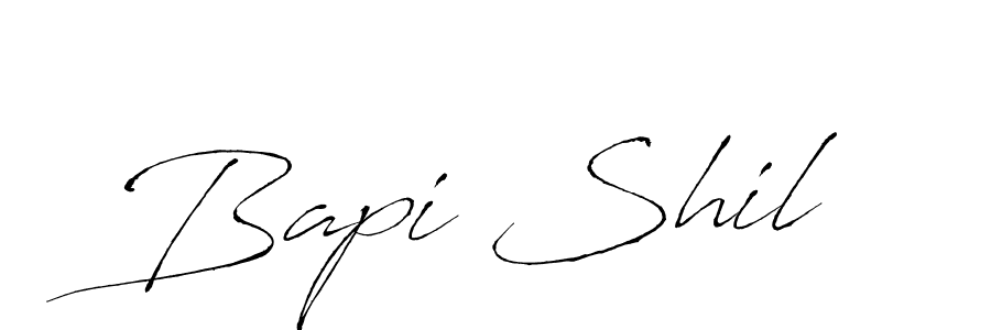Make a beautiful signature design for name Bapi Shil. Use this online signature maker to create a handwritten signature for free. Bapi Shil signature style 6 images and pictures png