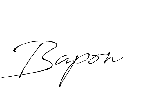 How to make Bapon name signature. Use Antro_Vectra style for creating short signs online. This is the latest handwritten sign. Bapon signature style 6 images and pictures png