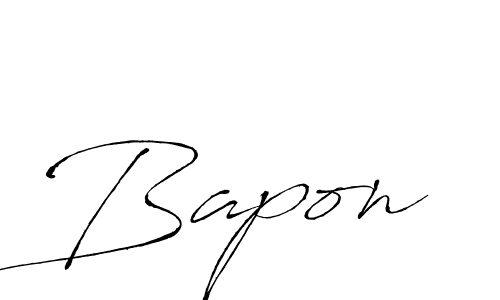 Also we have Bapon name is the best signature style. Create professional handwritten signature collection using Antro_Vectra autograph style. Bapon signature style 6 images and pictures png