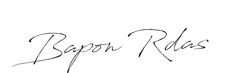 Design your own signature with our free online signature maker. With this signature software, you can create a handwritten (Antro_Vectra) signature for name Bapon Rdas. Bapon Rdas signature style 6 images and pictures png