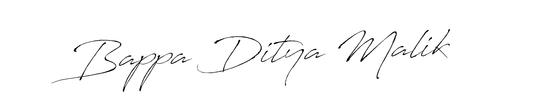 Design your own signature with our free online signature maker. With this signature software, you can create a handwritten (Antro_Vectra) signature for name Bappa Ditya Malik. Bappa Ditya Malik signature style 6 images and pictures png