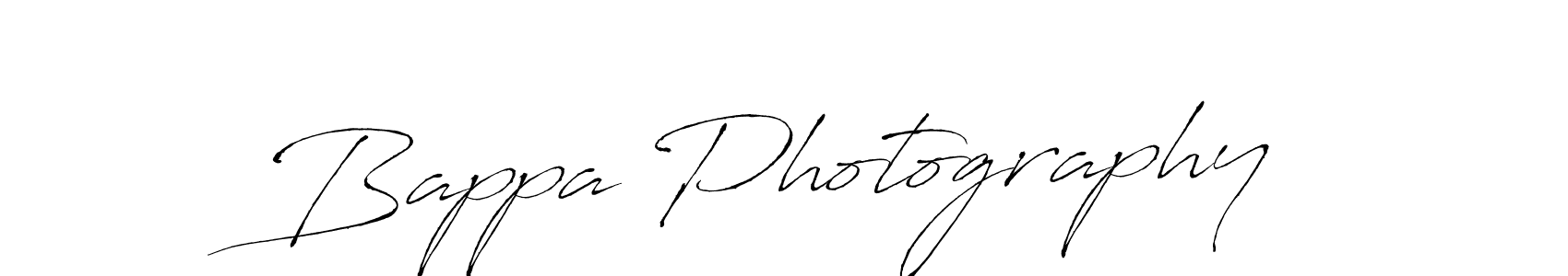 Bappa Photography stylish signature style. Best Handwritten Sign (Antro_Vectra) for my name. Handwritten Signature Collection Ideas for my name Bappa Photography. Bappa Photography signature style 6 images and pictures png