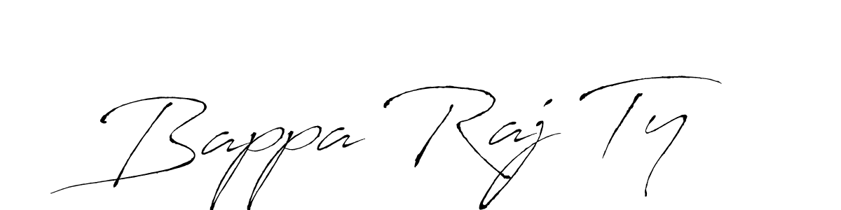 Make a beautiful signature design for name Bappa Raj Ty. With this signature (Antro_Vectra) style, you can create a handwritten signature for free. Bappa Raj Ty signature style 6 images and pictures png