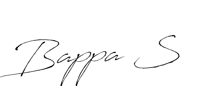 You can use this online signature creator to create a handwritten signature for the name Bappa S. This is the best online autograph maker. Bappa S signature style 6 images and pictures png
