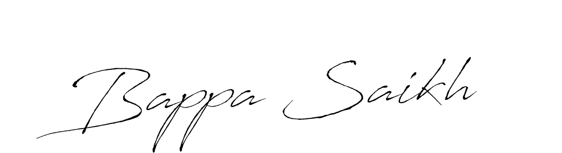 It looks lik you need a new signature style for name Bappa Saikh. Design unique handwritten (Antro_Vectra) signature with our free signature maker in just a few clicks. Bappa Saikh signature style 6 images and pictures png