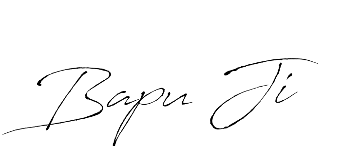 How to make Bapu Ji name signature. Use Antro_Vectra style for creating short signs online. This is the latest handwritten sign. Bapu Ji signature style 6 images and pictures png