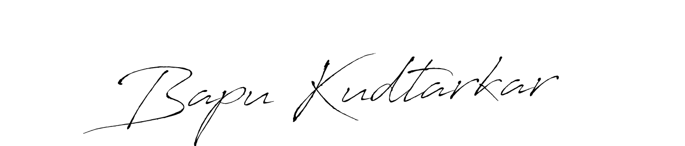 Create a beautiful signature design for name Bapu Kudtarkar. With this signature (Antro_Vectra) fonts, you can make a handwritten signature for free. Bapu Kudtarkar signature style 6 images and pictures png