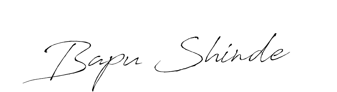 It looks lik you need a new signature style for name Bapu Shinde. Design unique handwritten (Antro_Vectra) signature with our free signature maker in just a few clicks. Bapu Shinde signature style 6 images and pictures png