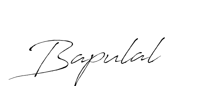 Create a beautiful signature design for name Bapulal. With this signature (Antro_Vectra) fonts, you can make a handwritten signature for free. Bapulal signature style 6 images and pictures png