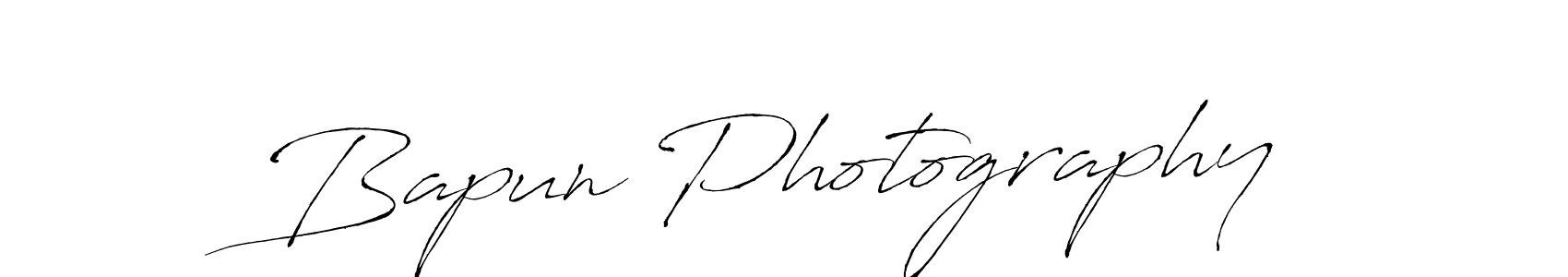 It looks lik you need a new signature style for name Bapun Photography. Design unique handwritten (Antro_Vectra) signature with our free signature maker in just a few clicks. Bapun Photography signature style 6 images and pictures png