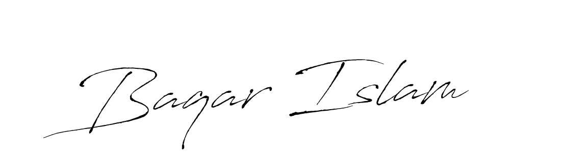 How to make Baqar Islam signature? Antro_Vectra is a professional autograph style. Create handwritten signature for Baqar Islam name. Baqar Islam signature style 6 images and pictures png