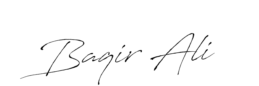 Make a beautiful signature design for name Baqir Ali. Use this online signature maker to create a handwritten signature for free. Baqir Ali signature style 6 images and pictures png