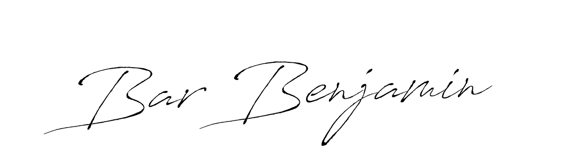 Create a beautiful signature design for name Bar Benjamin. With this signature (Antro_Vectra) fonts, you can make a handwritten signature for free. Bar Benjamin signature style 6 images and pictures png