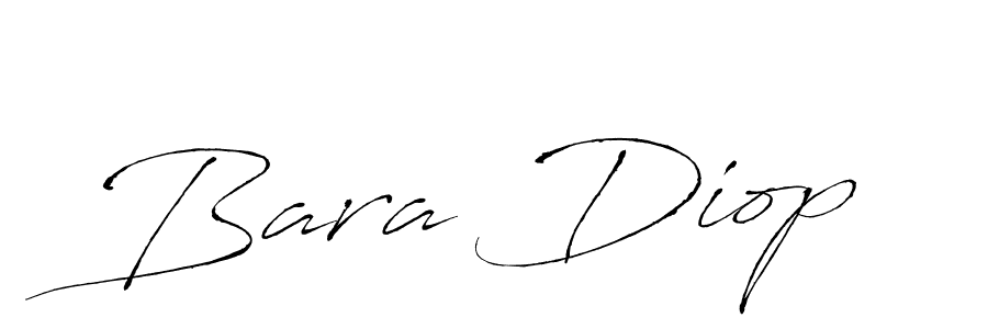 Also we have Bara Diop name is the best signature style. Create professional handwritten signature collection using Antro_Vectra autograph style. Bara Diop signature style 6 images and pictures png