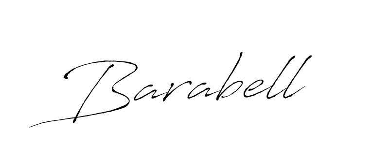 Create a beautiful signature design for name Barabell. With this signature (Antro_Vectra) fonts, you can make a handwritten signature for free. Barabell signature style 6 images and pictures png