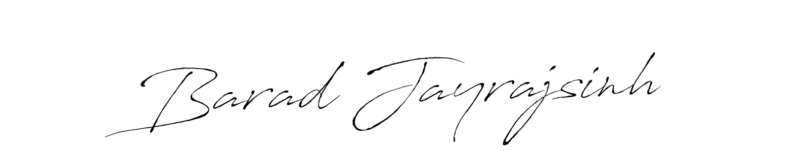 How to make Barad Jayrajsinh signature? Antro_Vectra is a professional autograph style. Create handwritten signature for Barad Jayrajsinh name. Barad Jayrajsinh signature style 6 images and pictures png
