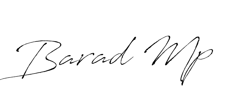 Create a beautiful signature design for name Barad Mp. With this signature (Antro_Vectra) fonts, you can make a handwritten signature for free. Barad Mp signature style 6 images and pictures png